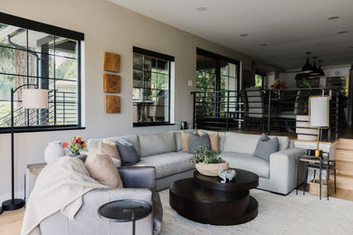 Living room photo in Seattle