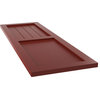 15"W True Fit PVC Farmhouse/Flat Panel Combination, Pepper Red, 25"H