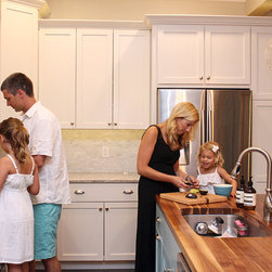 Black Walnut Butcher Block Countertop - Kitchen Countertops