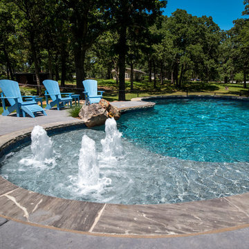 Silver Mist Flagstone Coping