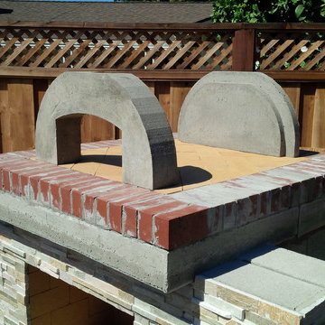 The Plesha Wood Fired Pizza Oven in California