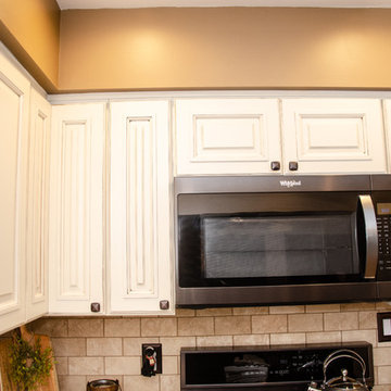Black and White Buffalo Check - Kitchen Remodel