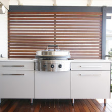 Glass house BBQ concept