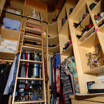 Bamboo closet