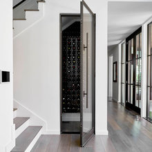 Wine Cellar Integrated To Staircase