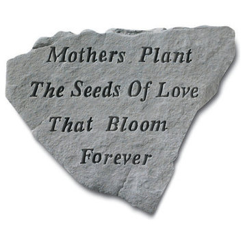 "Mothers Plant the Seeds of Love" Garden Stone