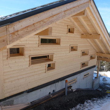 Rénovation d'un chalet aux carroz