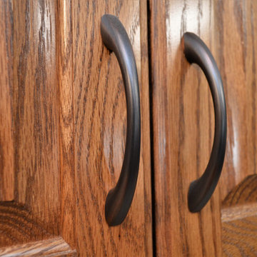 La Porte, IN. Haas Signature Collection. Autumn Oak Kitchen