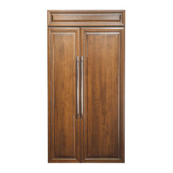 Dacor 42" Integrated Built In Refrigerator, Custom Panel | DYF42BNDI - Products