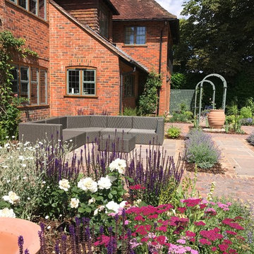 Large country garden in West Horsley, Surrey