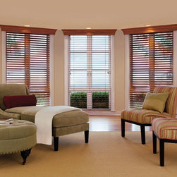 Hunter Douglas Parkland&trade; Reflections&reg; Wood Blinds - Window Blinds