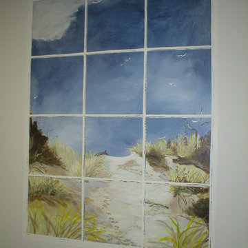 Faux window