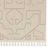 Vibe by Jaipur Living Cree Geometric Ivory/ Beige Area Rug 5'X7'