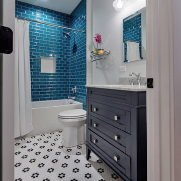 Playful Guest Bathroom