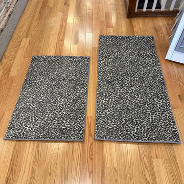 Custom Animal Print Rug with Padded Backing – Kaoud Rugs