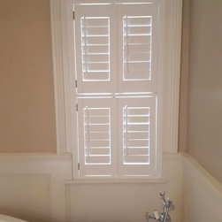 Tier on tier shutters and caf&eacute; style shutters installed in Drumcondra, Dublin 7. - Products