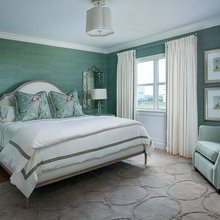 teal bedroom