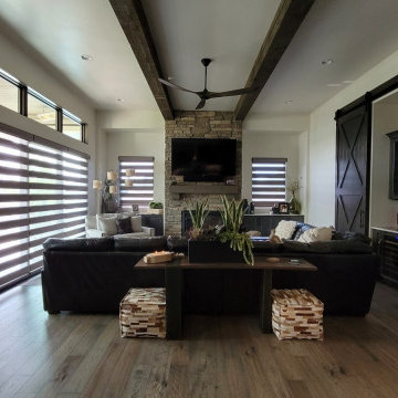 Hunter Douglas Banded Shades