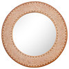 Finely Inlay Anglo Indian Round Mirror