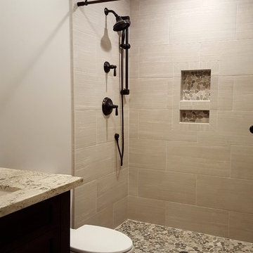 Rustic tractional bathrooms