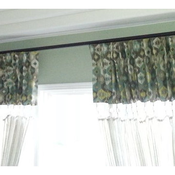Custom-made drapery panels