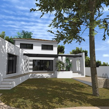 Villa moderne aux Angles 30133