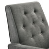 Wilshire Rocker Chair, Gray
