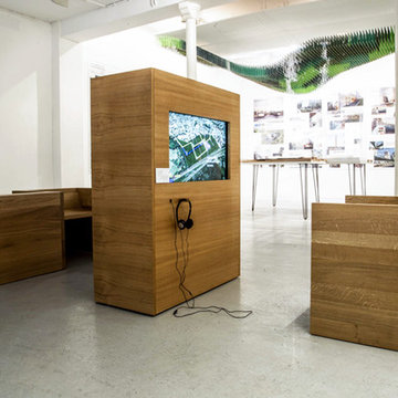 Scénographie d'exposition pour l'agence d'architecture S&AA