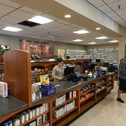FRANKS PHARMACY - Display And Wall Shelves 