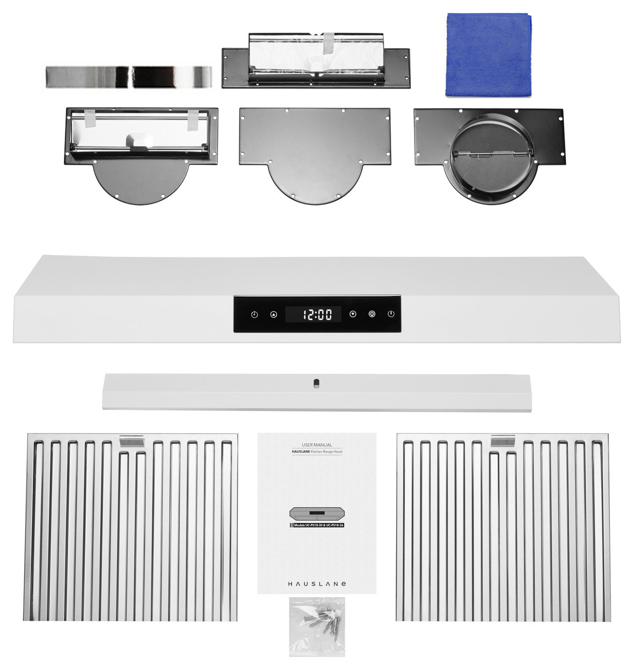 Hauslane Chef Series PS18 Under Cabinet Range Hood - Thumbnail 5