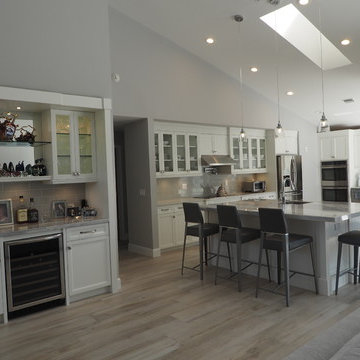 Kitchen & Bar Before & After Process
