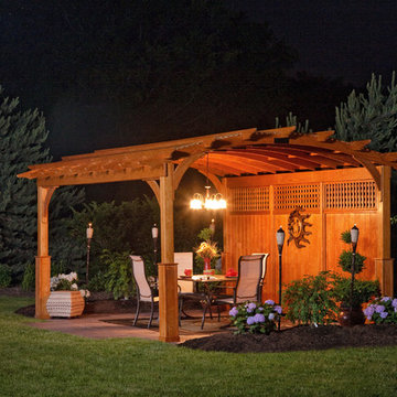 Curved Pergola