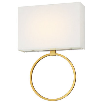 Minka Lavery Chassell Ada LED Wall Sconce 4020-679-L, Painted Honey Gold