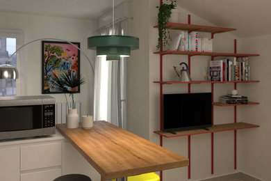 Studio 28 m2 accueillant et optimisé