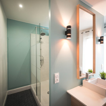 Transformation d'une chambre en salle de bain