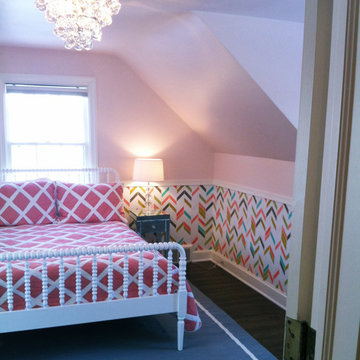 Herringbone Shuffle Stencil Projects