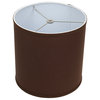 FenchelShades Drum Lampshade 10"x10"x10", Linen Coffee
