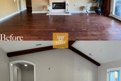Inspiration for a modern home design remodel in Los Angeles
