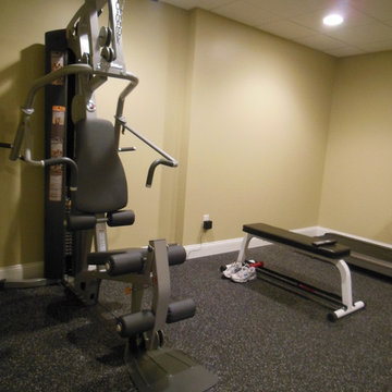 Basement Workout Space