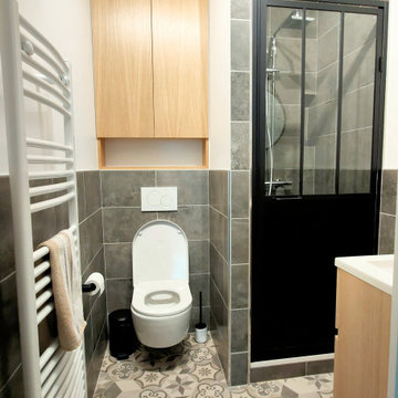 Rénovation complète d'une petite salle d'eau