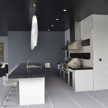 Contemporary Summer kitchen