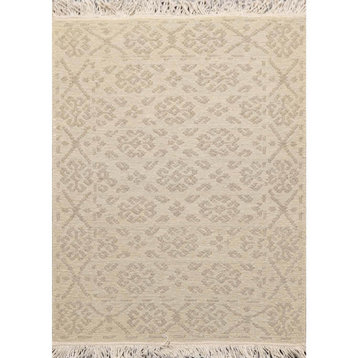 1'10''x2'7'' Hand Knotted Oriental Area Rug, Beige