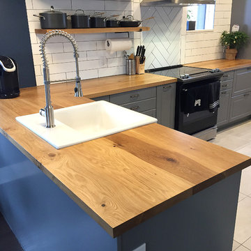 A Manitoba Oak Countertop