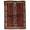 Persian Rug Shiraz 3'4"x2'7" Hand Knotted