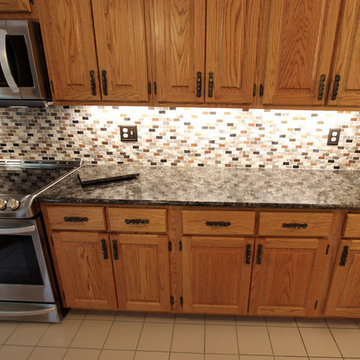 Kitchen Update with The Galley Workstation, Countertops & Backsplash ~ Brecksvil