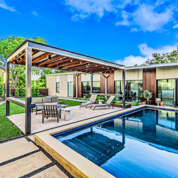 Modern Industrial Oasis | Dallas Landscape Design