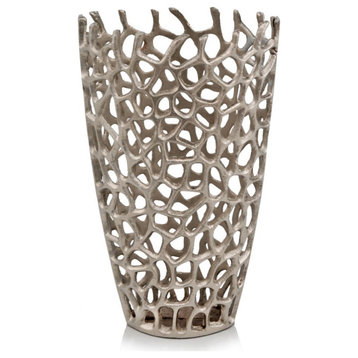 Rama Silver Twig LG Table Vase