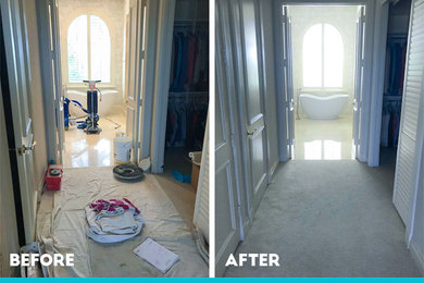 Before & After Images of a Residence Cleaning