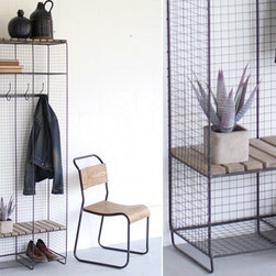 Wire and Wood Double Locker - Products