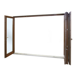 Breeze Panel Folding Glass Wall - Interior Doors